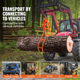 Building Materials: VEVOR Timber Claw Hook, 36 inch 4 Claw Log Grapple for Logging Tongs, Swivel Steel Log Lifting Tongs, Eagle Claws Design with 3307 lbs/1500 kg Loading Capacity for Tractors, ATVs, Trucks, Forklifts