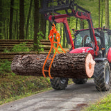 Building Materials: VEVOR Timber Claw Hook, 36 inch 4 Claw Log Grapple for Logging Tongs, Swivel Steel Log Lifting Tongs, Eagle Claws Design with 3307 lbs/1500 kg Loading Capacity for Tractors, ATVs, Trucks, Forklifts
