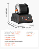 Coffee Tables: VEVOR Rock Tumbler Kit, 4lbs Rock Polishing Kit, 4 Speed Settings 9-Day Polishing Timer Stone Polishing Kit, Belt-Free Rock Polisher with Adapter & Overload Protection, Rock Polisher for Adults Kids