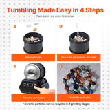 Nail Care: VEVOR Rock Tumbler Kit, 4 lbs Rock Polishing Kit, 9 Speed Settings 9-Day Polishing Timer Stone Polishing Kit, Rock Polisher with Rough Gemstones and Polishing Grits, Rock Polisher for Kids Adults