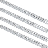 Cross Bar: VEVOR E Track Tie-Down Rail Kit, 24PCS 1524 mm E-Tracks Set Includes 8 Steel Rails & 8 O-Rings & 8 Tie-Offs with D-Ring, Versatile Trailer Securing Accessories for Cargo Motorcycles Bikes, 816 kg Load