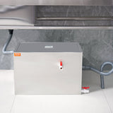 Farm Equipment: VEVOR Commercial Grease Trap, 40 LBS Grease Interceptor, Side Inlet Interceptor, Under Sink Stainless Steel Grease Trap, 10 GPM Waste Water Oil-water Separator, for Restaurant Canteen Home Kitchen