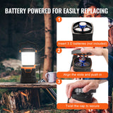 Camping Lights & Lanterns: VEVOR LED Camping Lantern Battery Powered All-in-one for Exceptional Experience