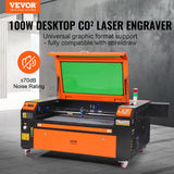 Desks: VEVOR 100W CO2 Laser Engraver Engraving Carving Print Machine 600x900 mm Workbed