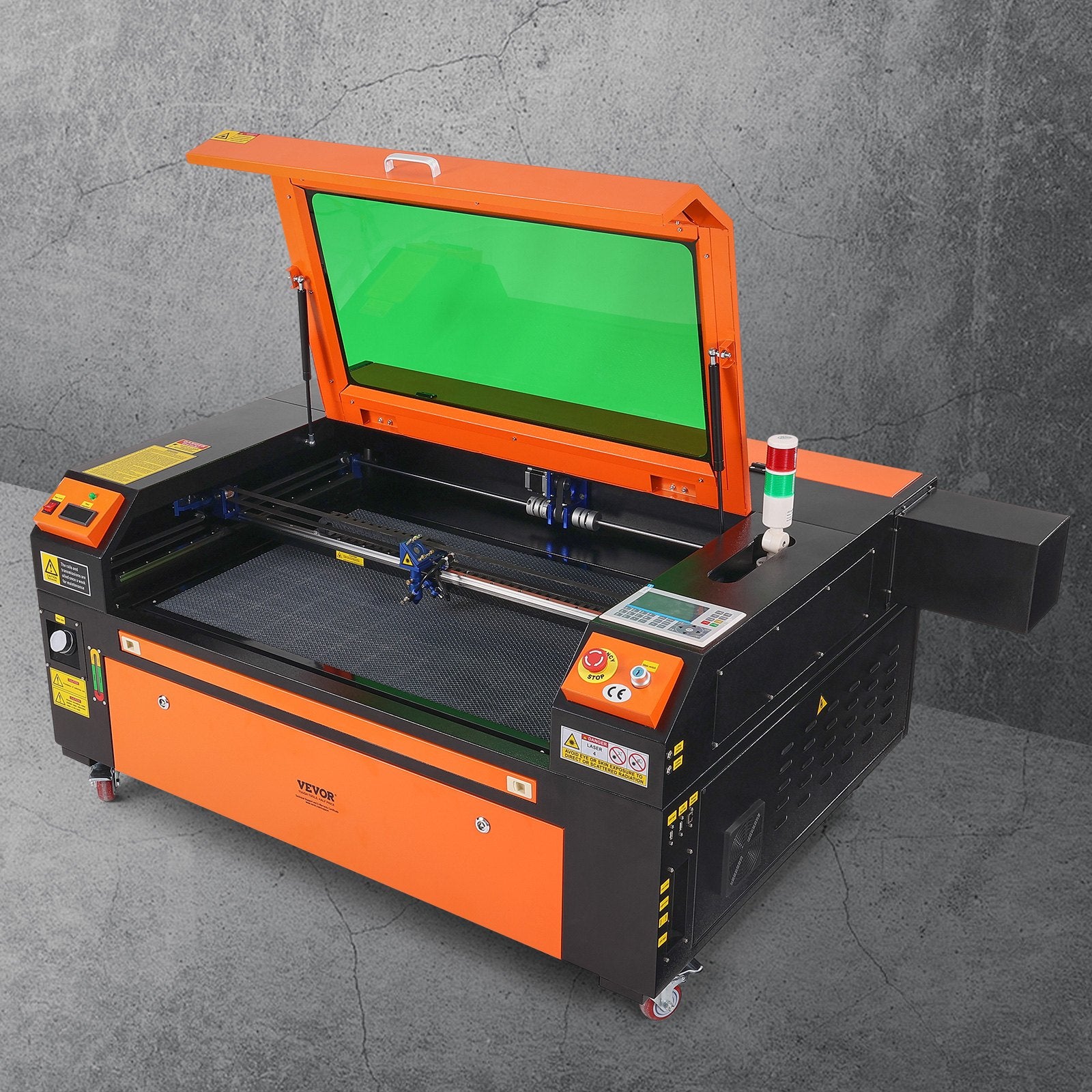 Desks: VEVOR 100W CO2 Laser Engraver Engraving Carving Print Machine 600x900 mm Workbed