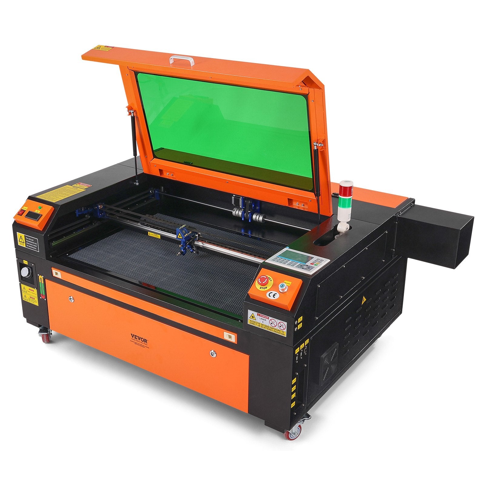 Desks: VEVOR 100W CO2 Laser Engraver Engraving Carving Print Machine 600x900 mm Workbed