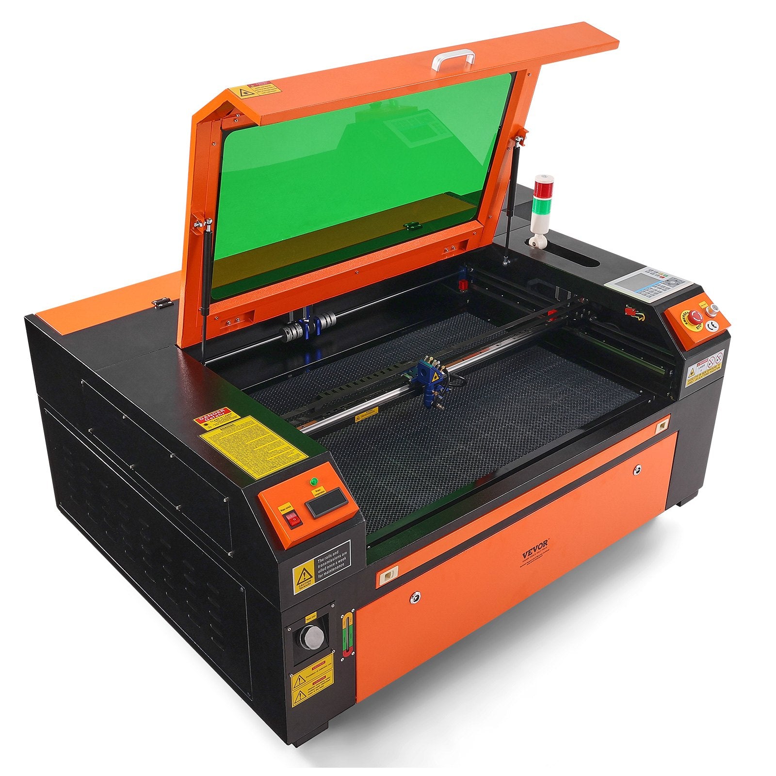 Desks: VEVOR 100W CO2 Laser Engraver Engraving Carving Print Machine 600x900 mm Workbed