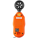 Monitoring & Testing: VEVOR Handheld Anemometer, -10℃ to 45℃, Digital Wind Speed Meter Gauge with LED Backlight Screen, Measures Wind Velocity Wind Temperature Air Flow Wind Chill, for Sailing Surfing Drone Flying HVAC