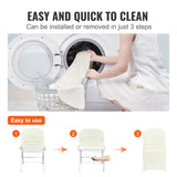 Women's Uggs & Slippers: VEVOR Stretch Spandex Folding Chair Covers, Universal Fitted Chair Cover, Removable Washable Protective Slipcovers, for Wedding, Holiday, Banquet, Party, Celebration, Dining (30PCS Ivory White)