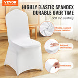 Women's Uggs & Slippers: VEVOR Stretch Spandex Folding Chair Covers, Universal Fitted Chair Cover, Removable Washable Protective Slipcovers, for Wedding, Holiday, Banquet, Party, Celebration, Dining (30PCS White)
