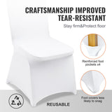 Women's Uggs & Slippers: VEVOR Stretch Spandex Folding Chair Covers, Universal Fitted Chair Cover, Removable Washable Protective Slipcovers, for Wedding, Holiday, Banquet, Party, Celebration, Dining (30PCS White)