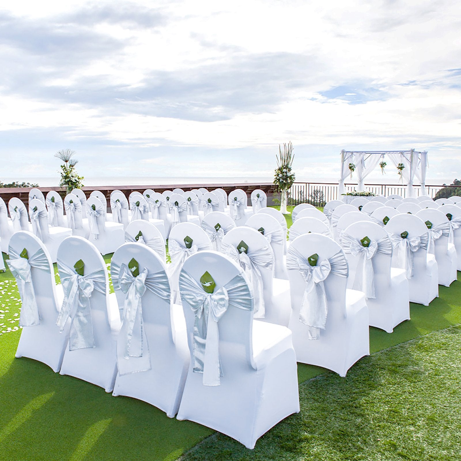 Women's Uggs & Slippers: VEVOR Stretch Spandex Folding Chair Covers, Universal Fitted Chair Cover, Removable Washable Protective Slipcovers, for Wedding, Holiday, Banquet, Party, Celebration, Dining (30PCS White)