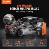 Power & Electrical Supplies: VEVOR Automotive Smoke Machine Leak Detector, EVAP Vacuum Fuel Leak Tester with Built-in Air Pump, Pressure Gauge & Flow Meter, 2-Mode Vacuum Pipe Fuel Diagnostic Detector for 12V Cars Trucks Boats
