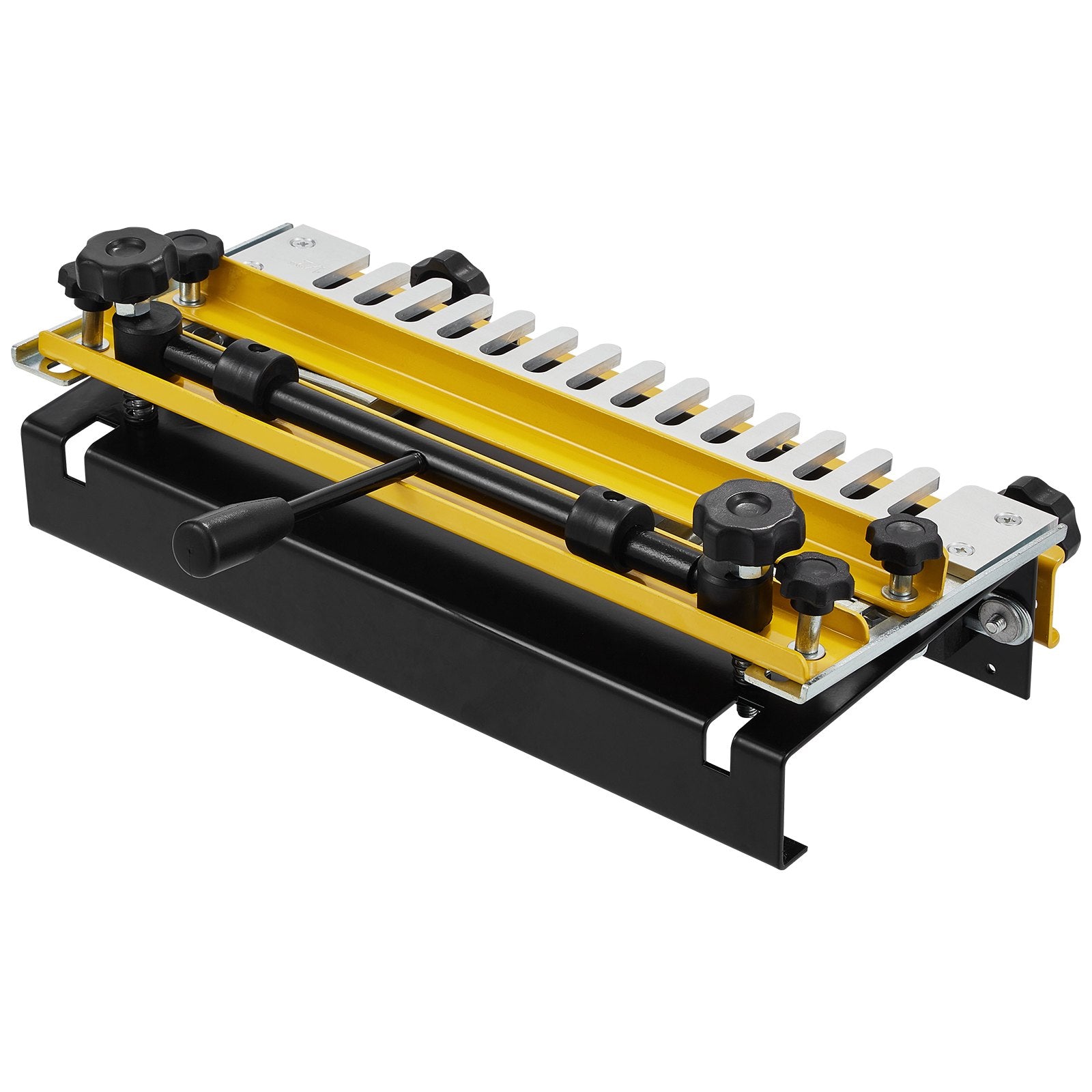 Hand Tools: VEVOR Dovetail Jig, 310 mm Width, Dove Tailing Router Jigs with 4 Router Bits & 6 Templates, Precise Alignment Dove Tail Jig, Mortise and Tenon Woodworking Tools for Furniture & Wood Cabinet Making