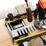 Sanding Accessories: VEVOR Dovetail Jig, 310 mm Width, Dove Tailing Router Jigs with Router Bit & 1/2” Template, Precise Alignment Dove Tail Jig, Mortise and Tenon Jig Woodworking Tools for Furniture & Wood Cabinet Making