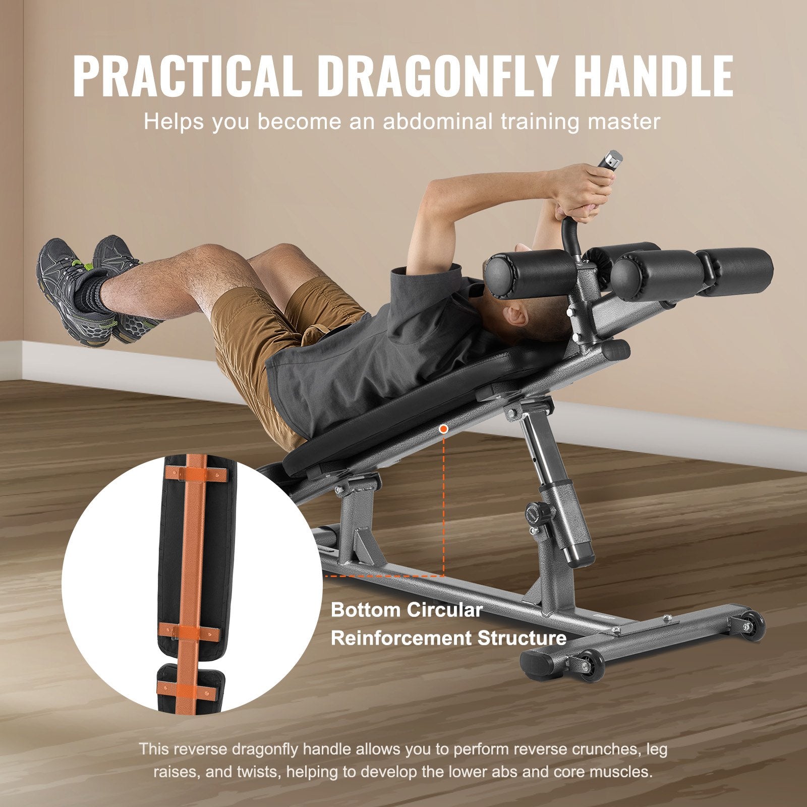 Weight Bench Adjustable Situp Incline Bench for Home Gym Strength Training