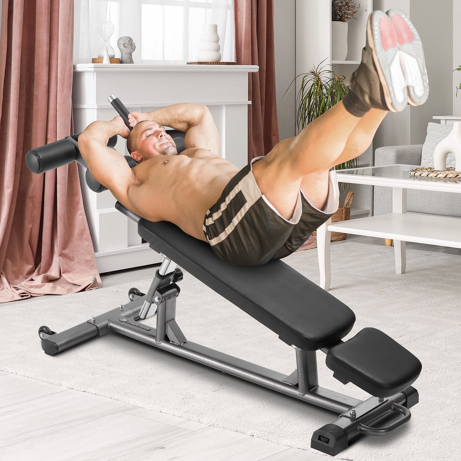 Weight Bench Adjustable Situp Incline Bench for Home Gym Strength Training