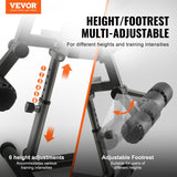 Exercise Benches: VEVOR Weight Bench Adjustable Situp Incline Bench for Home Gym Strength Training