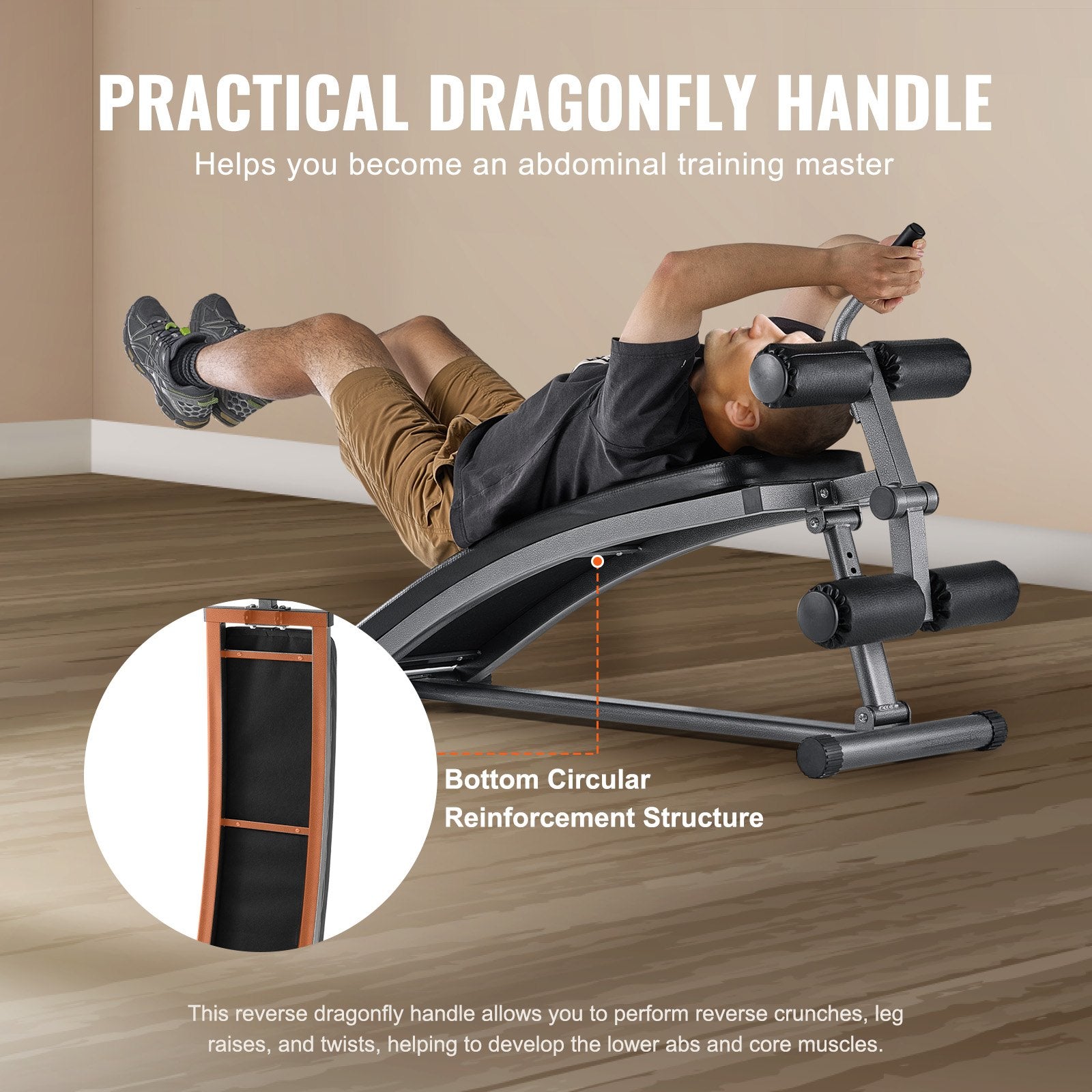 Exercise Benches: VEVOR Weight Bench Adjustable Situp Incline Bench for Home Gym Strength Training