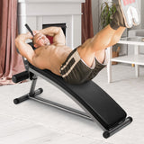 Exercise Benches: VEVOR Weight Bench Adjustable Situp Incline Bench for Home Gym Strength Training