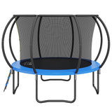 Trampolines & Accessories: VEVOR 10FT Trampoline, 330 lbs Trampoline with Enclosure Net, Ladder, and Curved Pole, Heavy Duty Trampoline with Jumping Mat and Spring Cover Padding, Outdoor Recreational Trampolines for Kids Adults