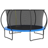 Trampolines & Accessories: VEVOR 14FT Trampoline, 450 lbs Trampoline with Enclosure Net, Ladder, and Curved Pole, Heavy Duty Trampoline with Jumping Mat and Spring Cover Padding, Outdoor Recreational Trampolines for Kids Adults