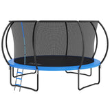 Trampolines & Accessories: VEVOR 14FT Trampoline, 450 lbs Trampoline with Enclosure Net, Ladder, and Curved Pole, Heavy Duty Trampoline with Jumping Mat and Spring Cover Padding, Outdoor Recreational Trampolines for Kids Adults