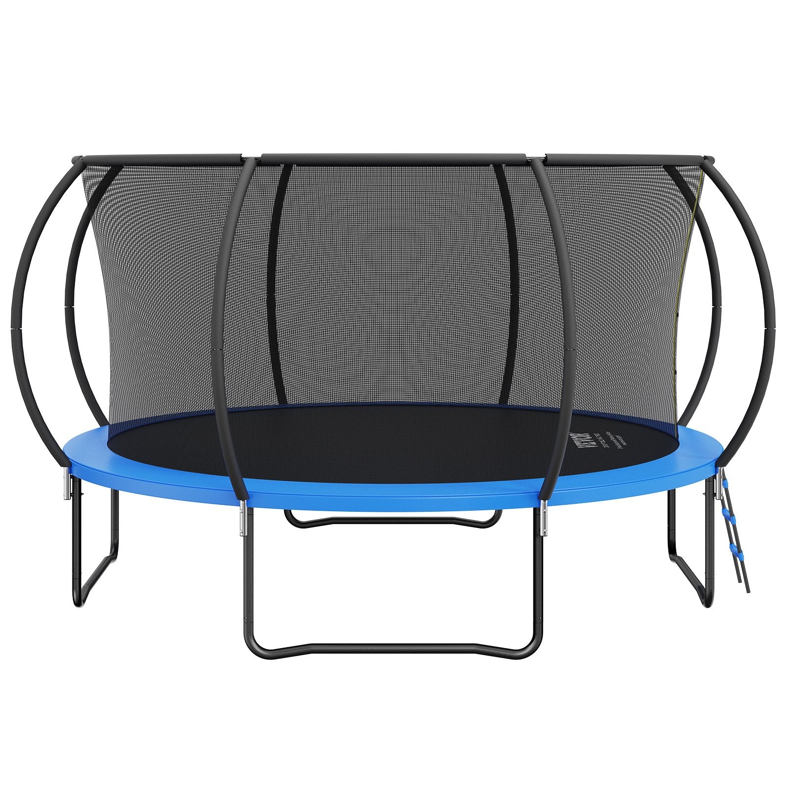 Trampolines & Accessories: VEVOR 14FT Trampoline, 450 lbs Trampoline with Enclosure Net, Ladder, and Curved Pole, Heavy Duty Trampoline with Jumping Mat and Spring Cover Padding, Outdoor Recreational Trampolines for Kids Adults