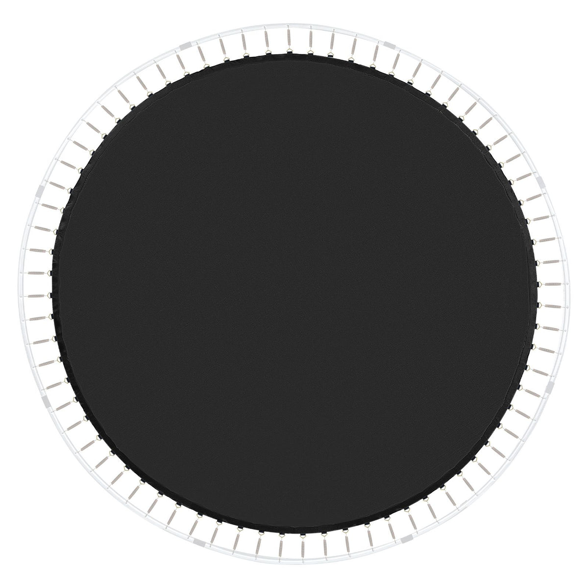 Replacement Trampoline Mat, Jumping Mat Fits 15ft Frame, Universal Jumping Mat for 15ft Round Trampoline, Reinforce UV-Resistant Mat with Spring Tool & Durable V-Rings, Fit 7" Spring Length