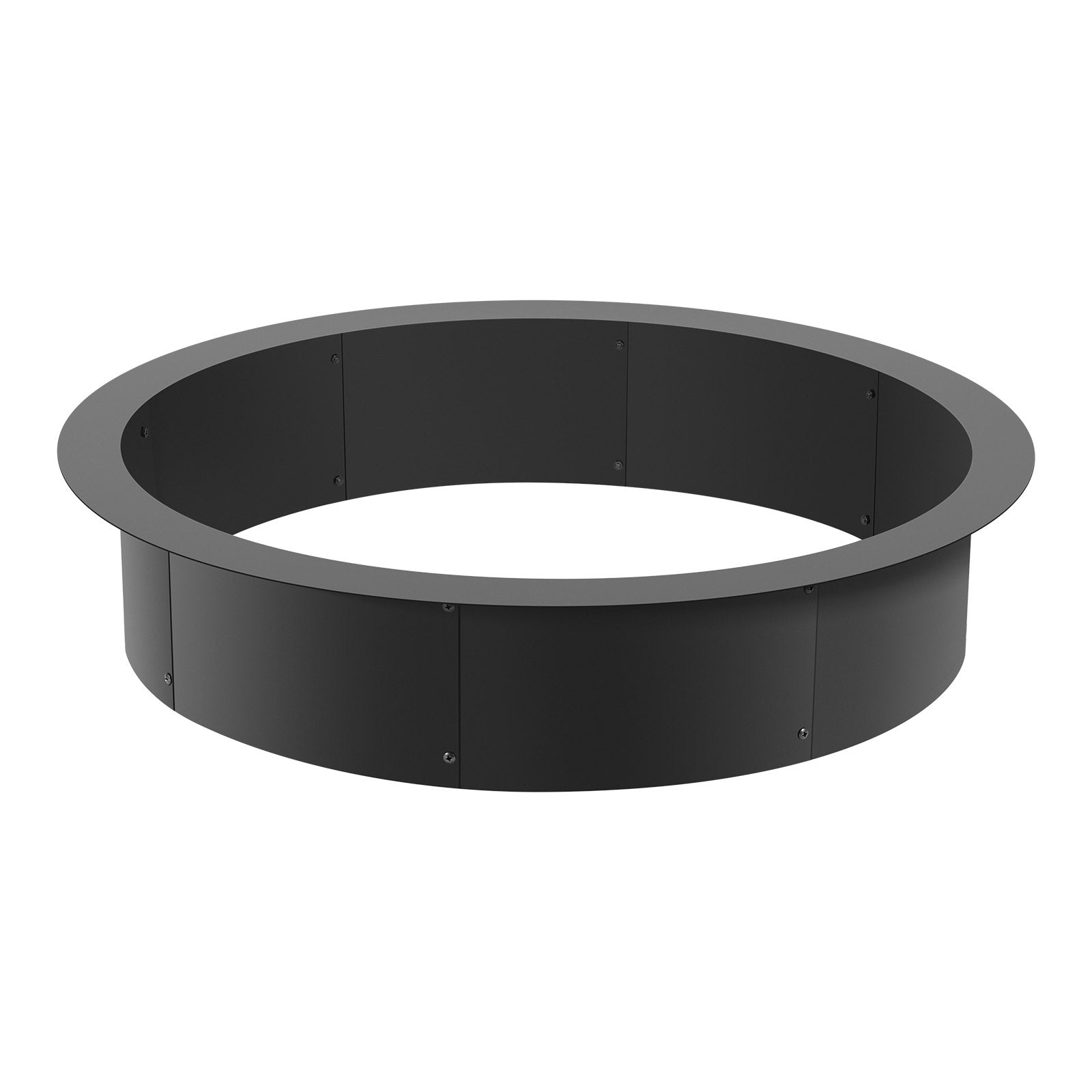 Pool Covers & Accessories: VEVOR Fire Pit Ring, 40-Inch Outer/36-Inch Inner Diameter, 10inch Height 2.5mm Thick Fire Pit Insert, Heavy Duty Carbon Steel Liner DIY Campfire Ring above or In-Ground, for Outdoor Camping, Bonfires