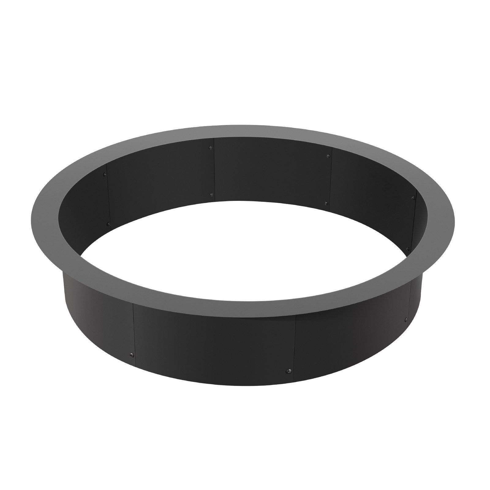 Pool Covers & Accessories: VEVOR Fire Pit Ring, 40-Inch Outer/36-Inch Inner Diameter, 10inch Height 2.5mm Thick Fire Pit Insert, Heavy Duty Carbon Steel Liner DIY Campfire Ring above or In-Ground, for Outdoor Camping, Bonfires