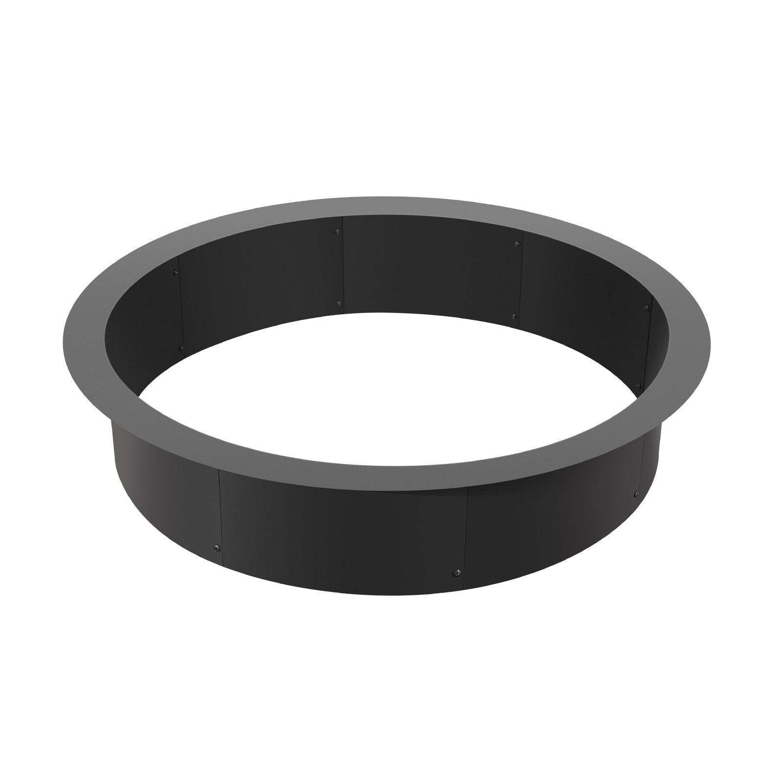 Pool Covers & Accessories: VEVOR Fire Pit Ring, 40-Inch Outer/36-Inch Inner Diameter, 10inch Height 2.5mm Thick Fire Pit Insert, Heavy Duty Carbon Steel Liner DIY Campfire Ring above or In-Ground, for Outdoor Camping, Bonfires