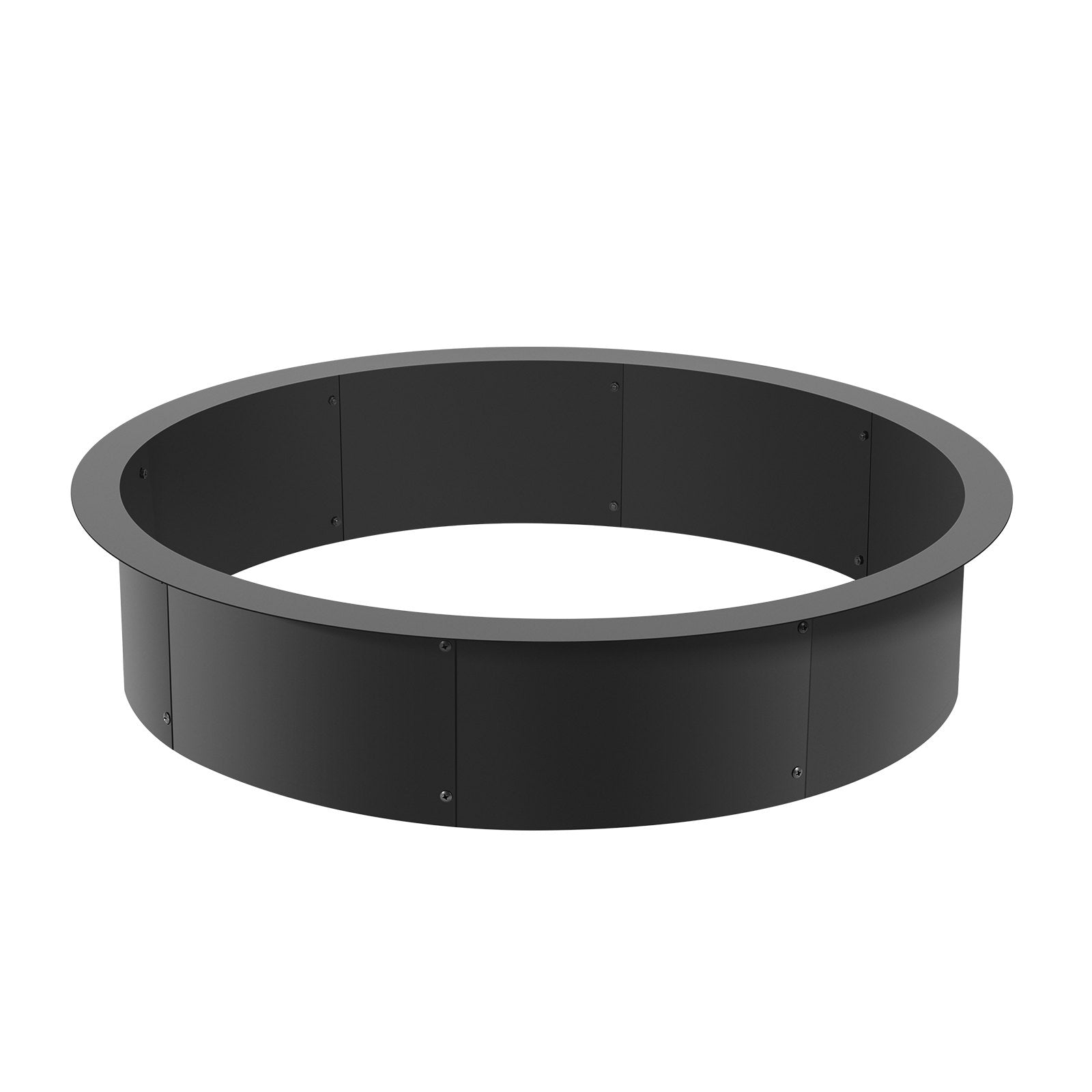 Fire Pits: VEVOR Fire Pit Ring Round Inner Steel Liner DIY Campfire Firepit