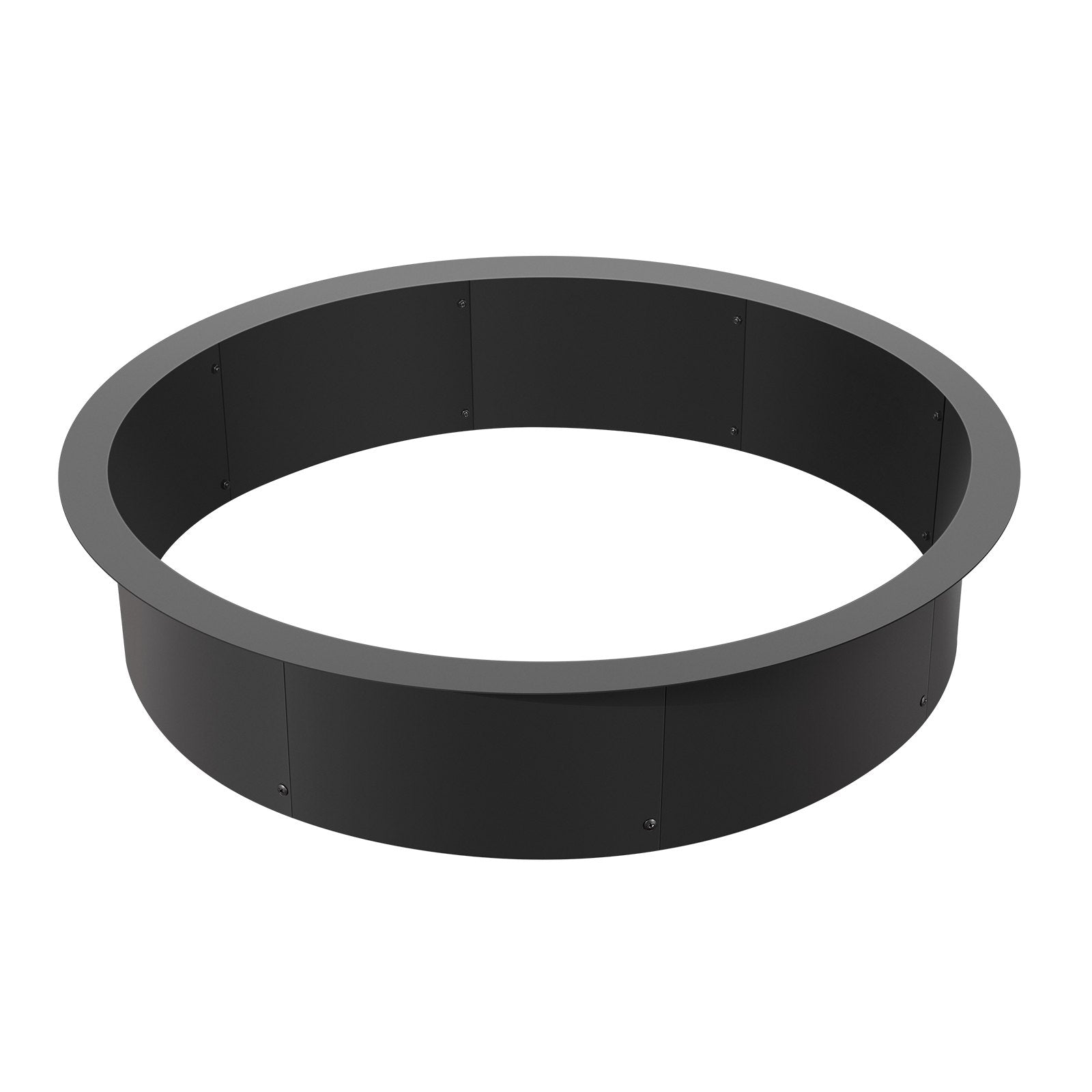 Fire Pits: VEVOR Fire Pit Ring Round Inner Steel Liner DIY Campfire Firepit