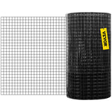 Fencing: VEVOR Hardware Cloth, 48"" x 50\' & 1""x1"" Mesh Size, Galvanized Steel Vinyl Coated 16 Gauge Chicken Wire Fencing with A Cutting Plier & A Pair of Fabric Gloves, for Garden Fencing & Pet Enclosures,