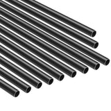 Building Toys: VEVOR Staircase Balusters 101 Pack, 32 In Aluminum Stair Balusters, 3/4 In Water-Proof Round Metal Spindle Railing, Hollow Deck Railing with Rail Caps & Screws for Stairs, Porch, Patio, Fence, Black