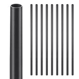 Dog Carriers & Crates: VEVOR Staircase Balusters 51 Pack, 660 mm Aluminum Stair Balusters, 19 mm Water-Proof Round Metal Spindle Railing, Hollow Deck Railing with Rail Caps & Screws for Stairs, Porch, Patio, Fence, Black