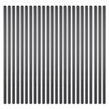 Dog Carriers & Crates: VEVOR Staircase Balusters 51 Pack, 660 mm Aluminum Stair Balusters, 19 mm Water-Proof Round Metal Spindle Railing, Hollow Deck Railing with Rail Caps & Screws for Stairs, Porch, Patio, Fence, Black