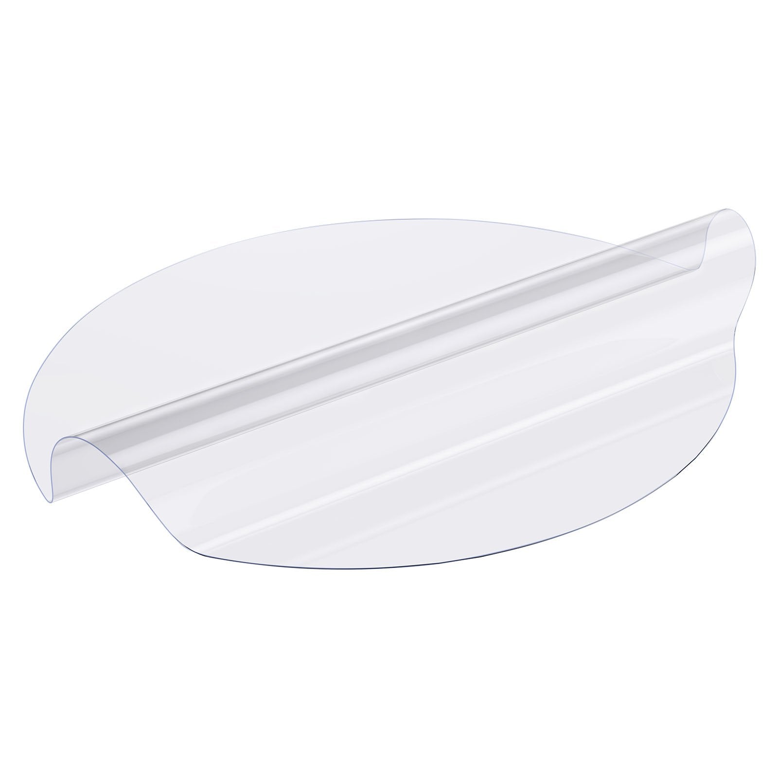 Audio Accessories: VEVOR Plastic Table Cover, 42 x 42 Inch 2.0 mm Thick Clear Table Protector, Round PVC Desk Mat, Waterproof & Easy Cleaning Desk Pad Tablecloth, for Office Dresser Dining Room Table Night Stand