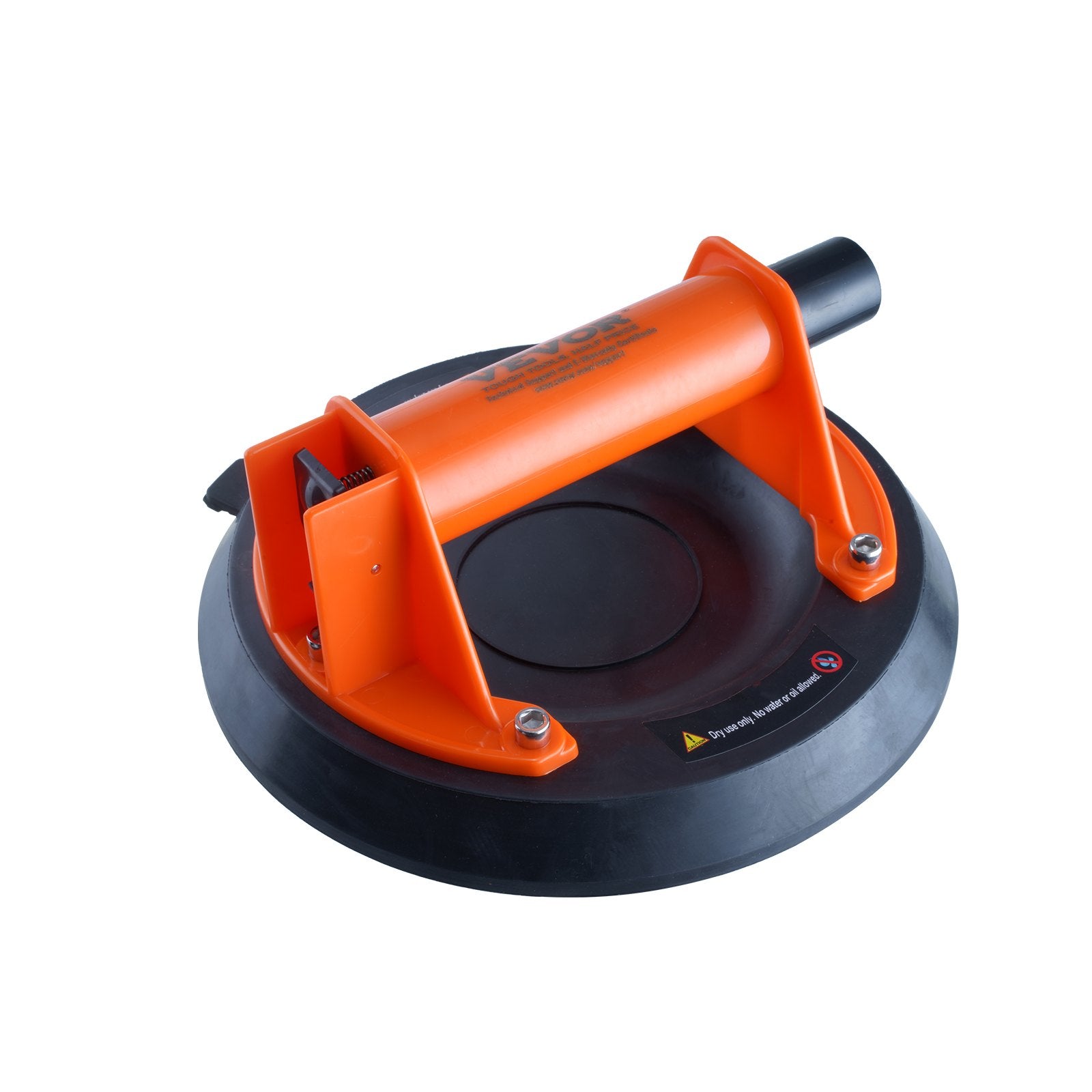 Audio Accessories: VEVOR Glass Suction Cup, 203 mm 278 kg Capacity, Vacuum Suction Cup with ABS Handle and Carry Box, Heavy Duty Industrial Suction Cup Lifter Tool for Glass, Granite, Tile, Metal, Wood Panel Lifting