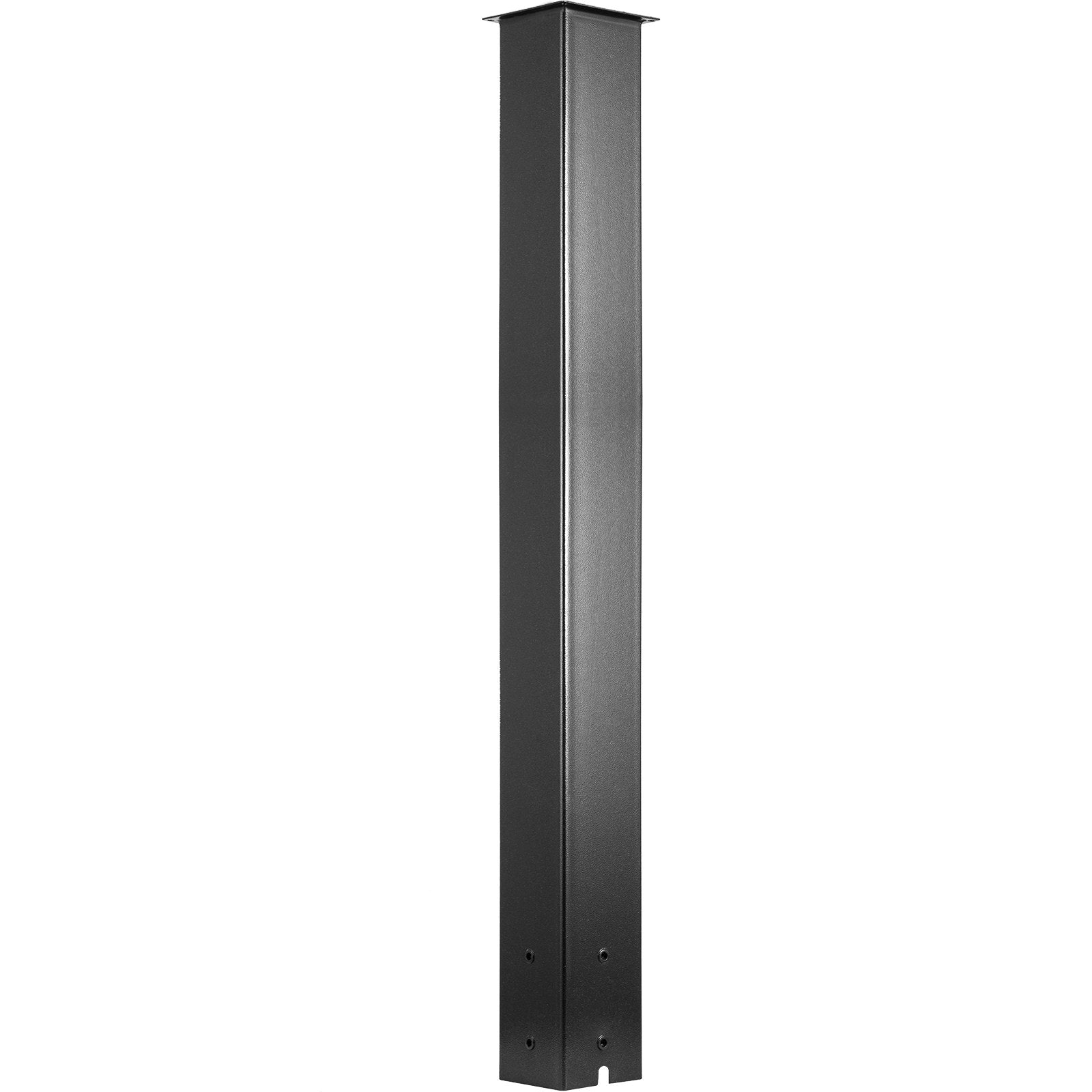 Traffic Control & Parking Tools: VEVOR Mailbox Post Stand Mail Box Post 43" Black Powder-Coated Steel for Outdoor