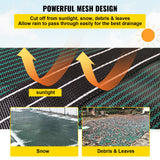 Pool Covers & Accessories: VEVOR Pool Safety Cover Fits 20x40ft Rectangle Inground Safety Pool Cover Green Mesh Solid Pool Safety Cover for Swimming Pool Winter Safety Cover