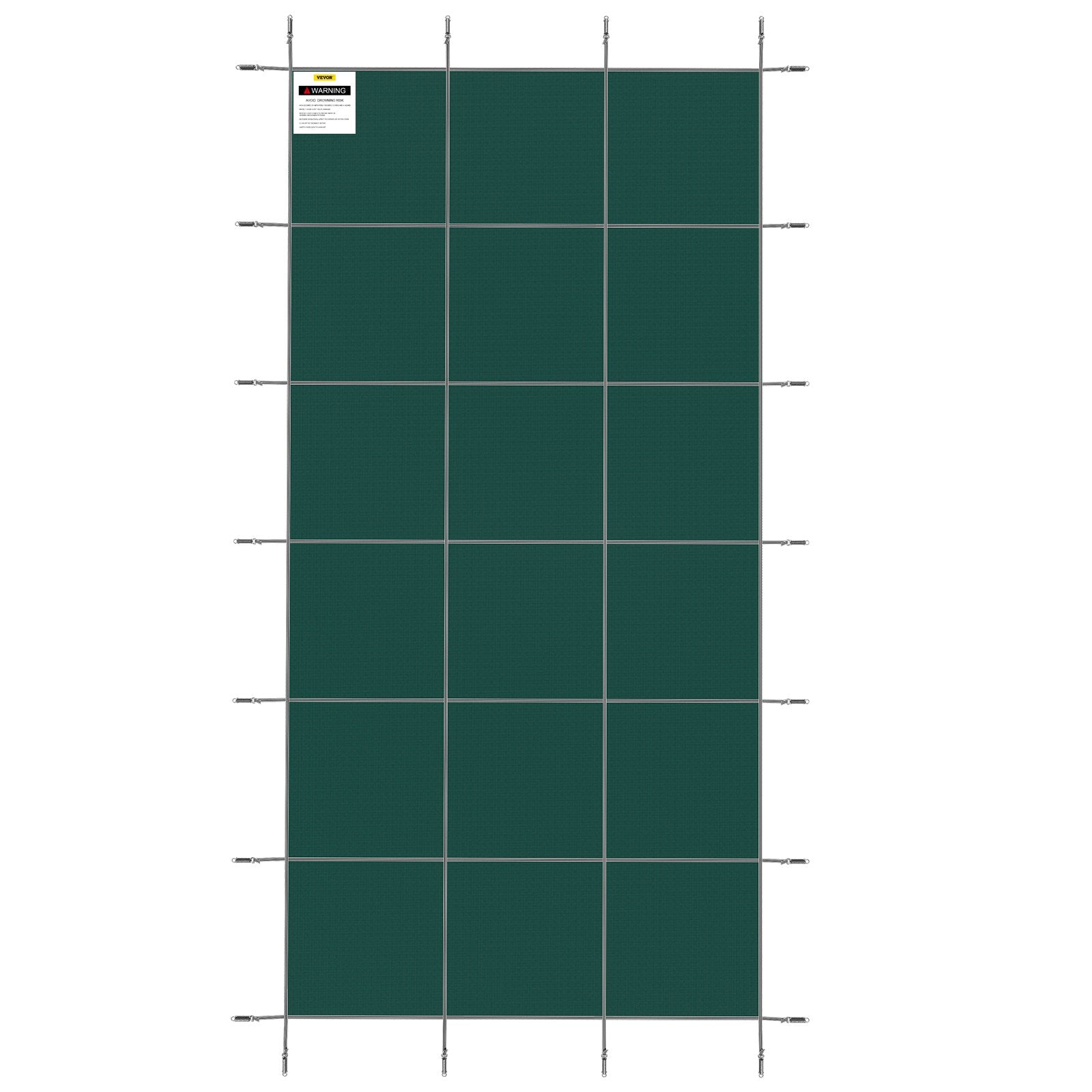 Pool Covers & Accessories: VEVOR Pool Safety Cover Fits 20x40ft Rectangle Inground Safety Pool Cover Green Mesh Solid Pool Safety Cover for Swimming Pool Winter Safety Cover