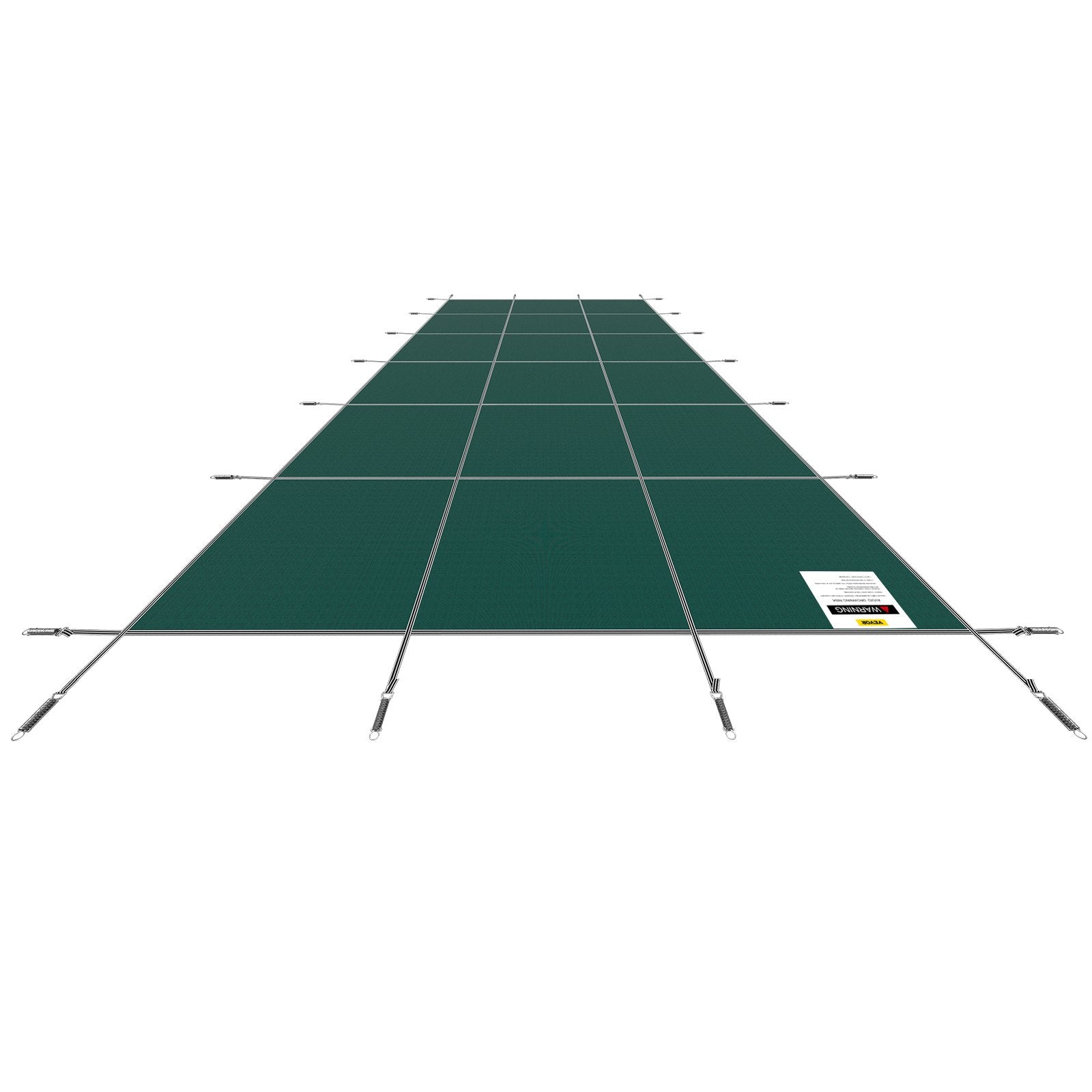 Pool Covers & Accessories: VEVOR Pool Safety Cover Fits 20x40ft Rectangle Inground Safety Pool Cover Green Mesh Solid Pool Safety Cover for Swimming Pool Winter Safety Cover