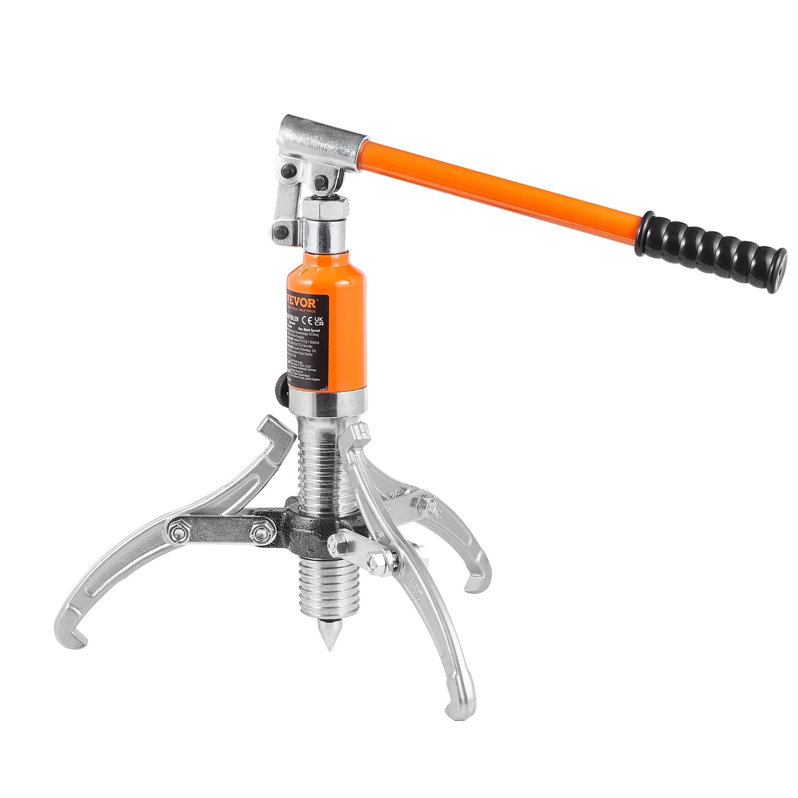 Automotive Parts: VEVOR Hydraulic Gear Puller 5 Ton Wheel Pulley Bearing 2 or 3-Jaw with Case