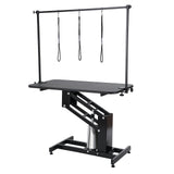 Dog Grooming Supplies: VEVOR 109cm Hydraulic Pet Grooming Table, Heavy Duty Dog Grooming Arm for Medium/ Small Dogs, Height Adjustable Dog Grooming Station, Anti Slip Tabletop /Dog Grooming Station, Max Bearing 182kg