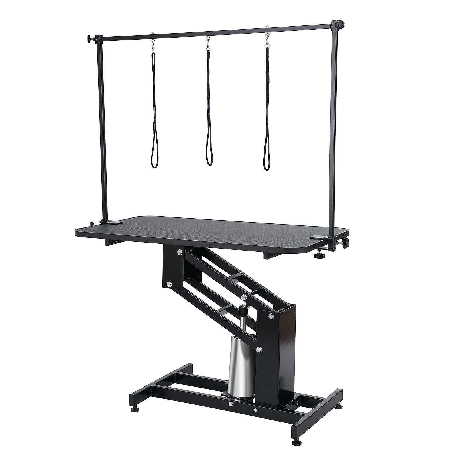 Dog Grooming Supplies: VEVOR 109cm Hydraulic Pet Grooming Table, Heavy Duty Dog Grooming Arm for Medium/ Small Dogs, Height Adjustable Dog Grooming Station, Anti Slip Tabletop /Dog Grooming Station, Max Bearing 182kg