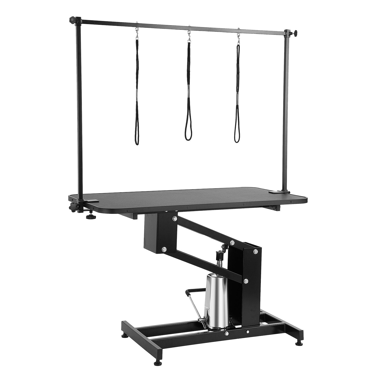 Dog Grooming Supplies: VEVOR 109cm Hydraulic Pet Grooming Table, Heavy Duty Dog Grooming Arm for Medium/ Small Dogs, Height Adjustable Dog Grooming Station, Anti Slip Tabletop /Dog Grooming Station, Max Bearing 182kg