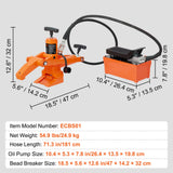 Automotive Repair & Speciality Tools: VEVOR Hydraulic Bead Breaker, 1000 PSI Tire Bead Breaker with Metal Foot Pump, Heavy-duty Steel Bead Breaker Tool for Tractors, Trucks, Buses, Lawn Mowers, ATVs