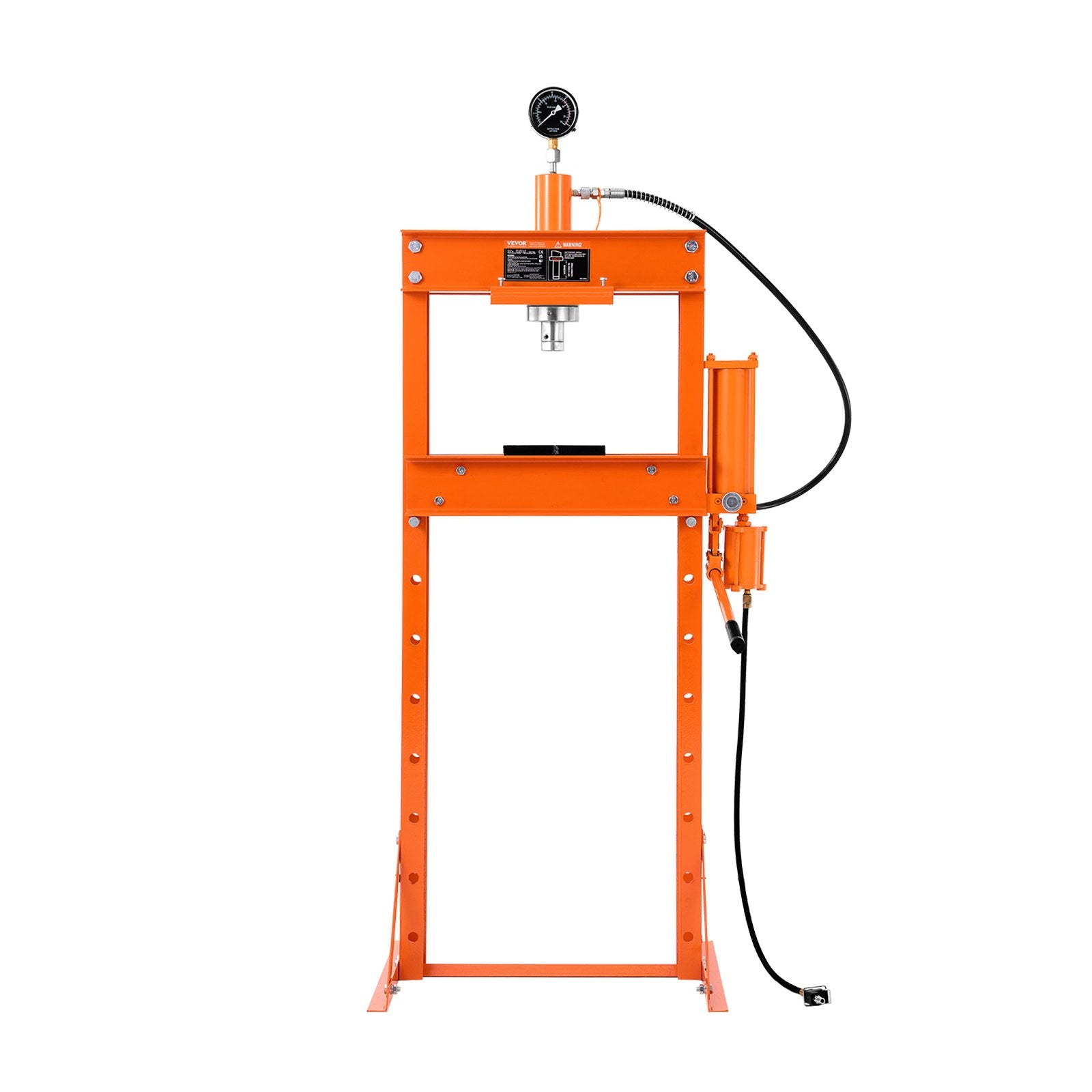 Tool Clamps & Vices: VEVOR 20 T Hydraulic Shop Press Hydraulic Press with Press Plate for Bending
